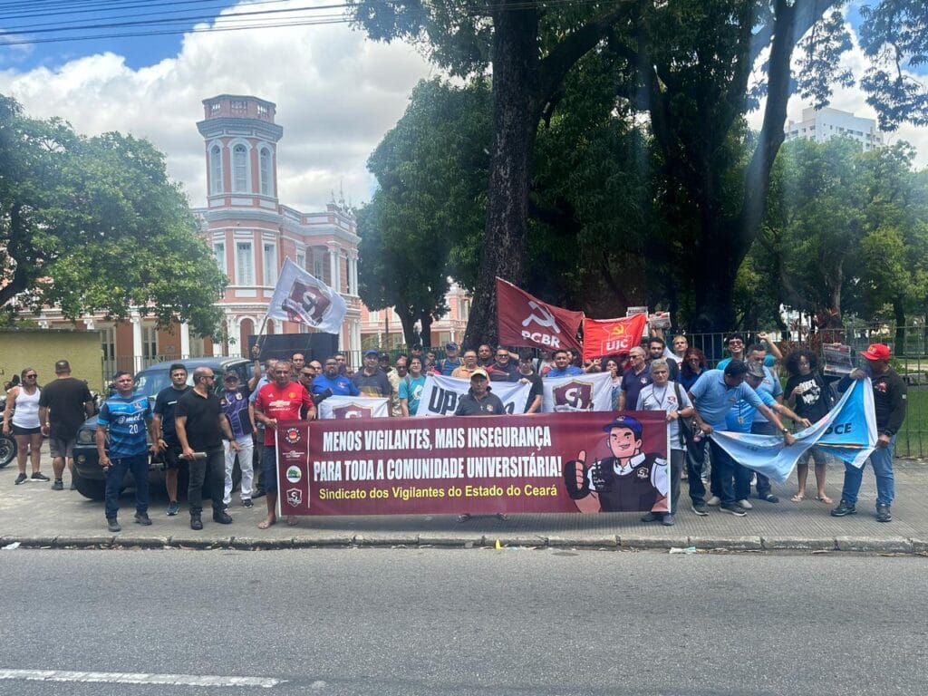 DEMISSÃO DE VIGILANTES NA UFC GERA ONDA DE PREOCUPAÇÃO E PROTESTOS; CONTRASP APOIA AÇÃO DO SINDICATO DOS VIGILANTES DO CEARÁ E ALERTA PARA INSEGURANÇA NO CAMPUS