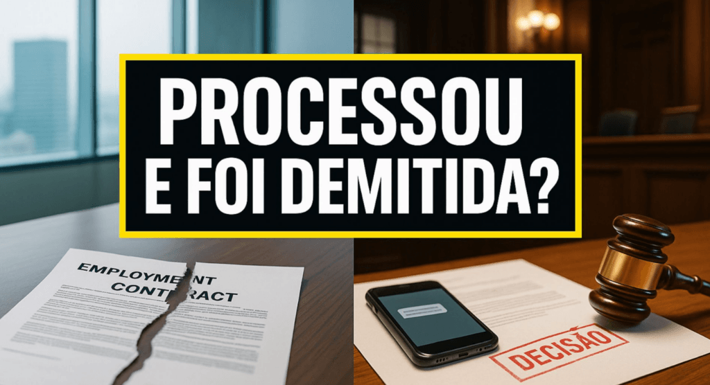 FUNCIONÁRIA DEMITIDA LOGO APÓS PROCESSAR EMPRESA SERÁ INDENIZADA