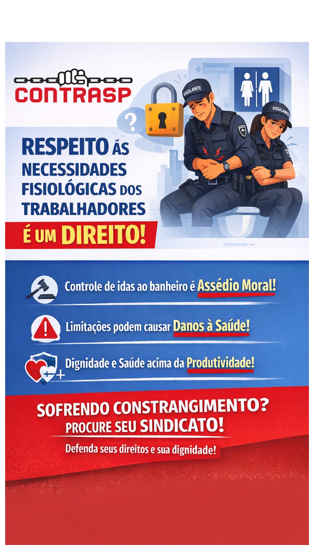 TRTS VOLTAM A JULGAR PEDIDOS DE DANOS MORAIS POR CONTROLE DE IDA AO BANHEIRO