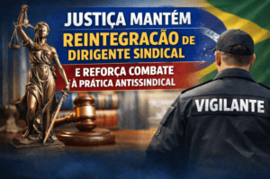 JUSTIÇA MANTÉM REINTEGRAÇÃO DE DIRIGENTE SINDICAL E REFORÇA COMBATE À PRÁTICA ANTISSINDICAL